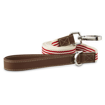 Oxford Classic Red Striped Dog Leash